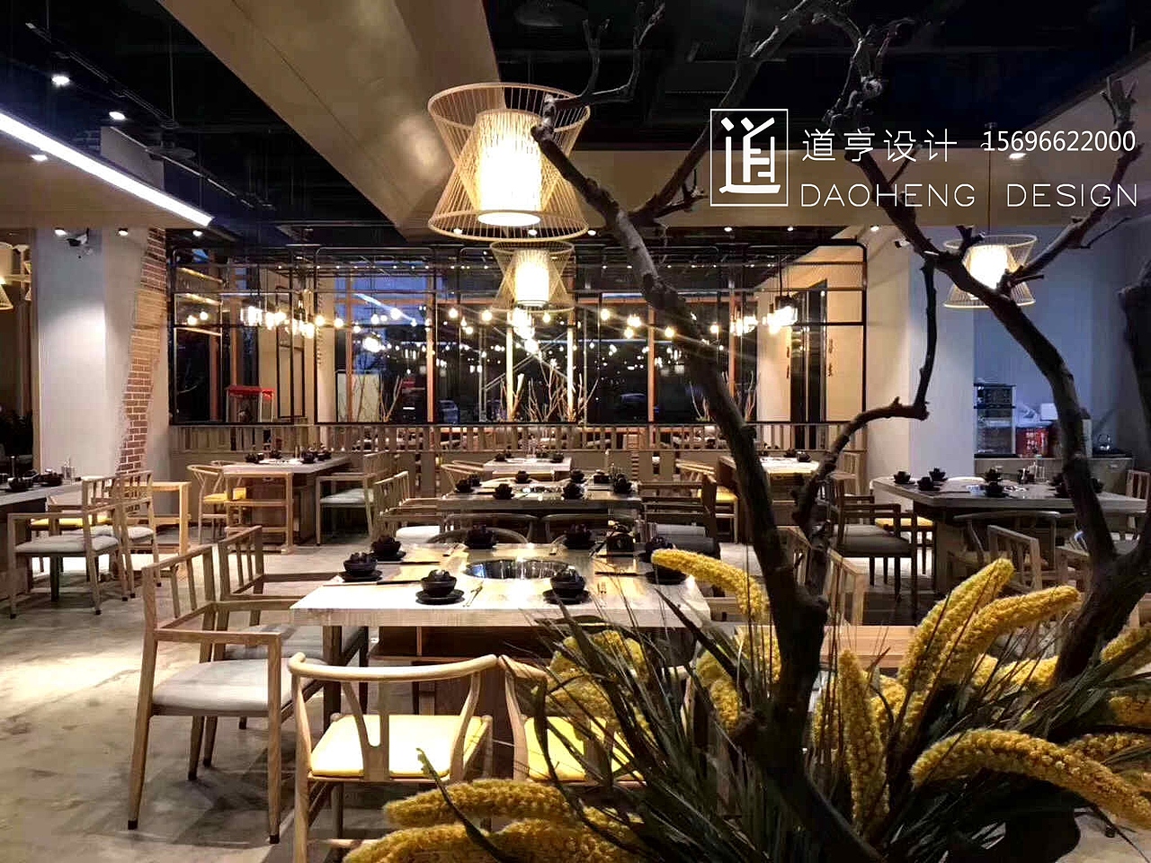 主题火锅店设计-道亨设计（图ZOTc4MzI2NTY=） - 家装设计 - 站酷设计师酒店民宿设计原创素材 - 站酷ZCOOL