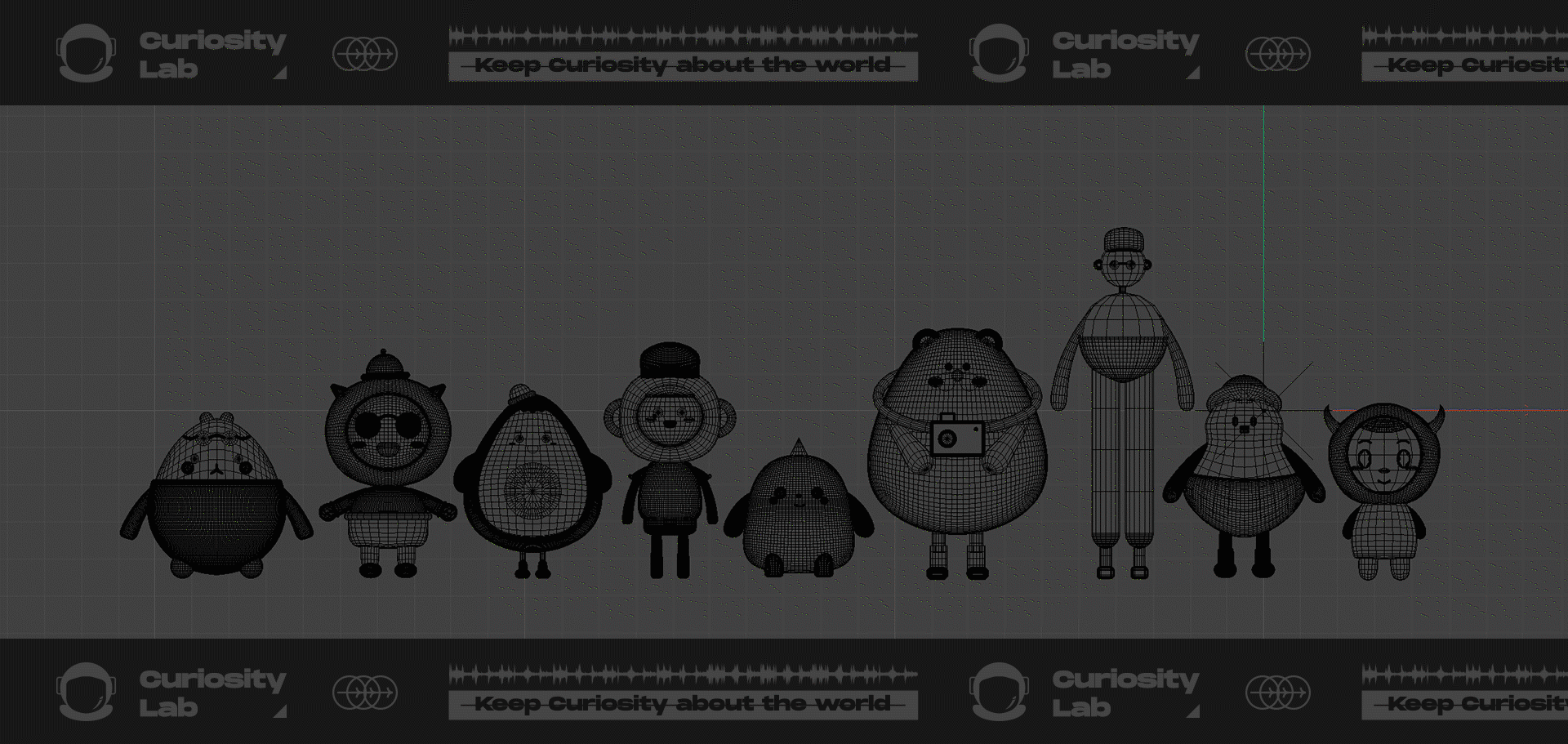 || Character Design || Curiosity Lab Collaboratio(图ZMjY5MjIyMjQ4) - 人物/生物 - 站酷设计师视觉派Pie原创素材 - 站酷ZCOOL
