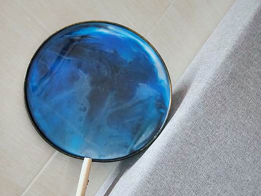 大四期间做的扇子（个人主页-ZMzQ3MzY1NTI=） - 其他手工艺 - 站酷设计师木子泠原创素材 - 站酷ZCOOL