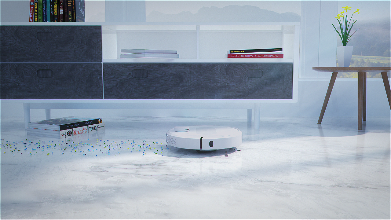 自动清洁机器人演示