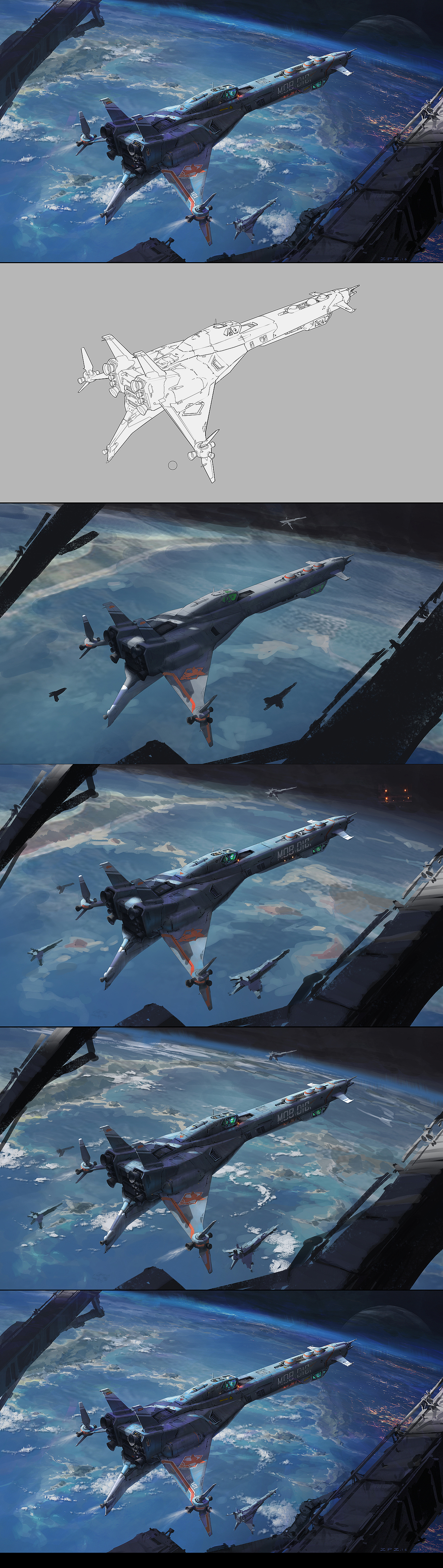 一些太空飞船的设定