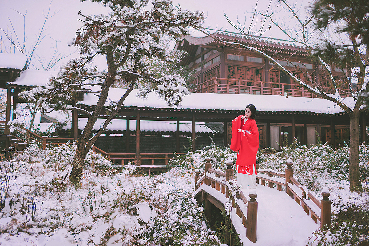 长安初雪，故人别后