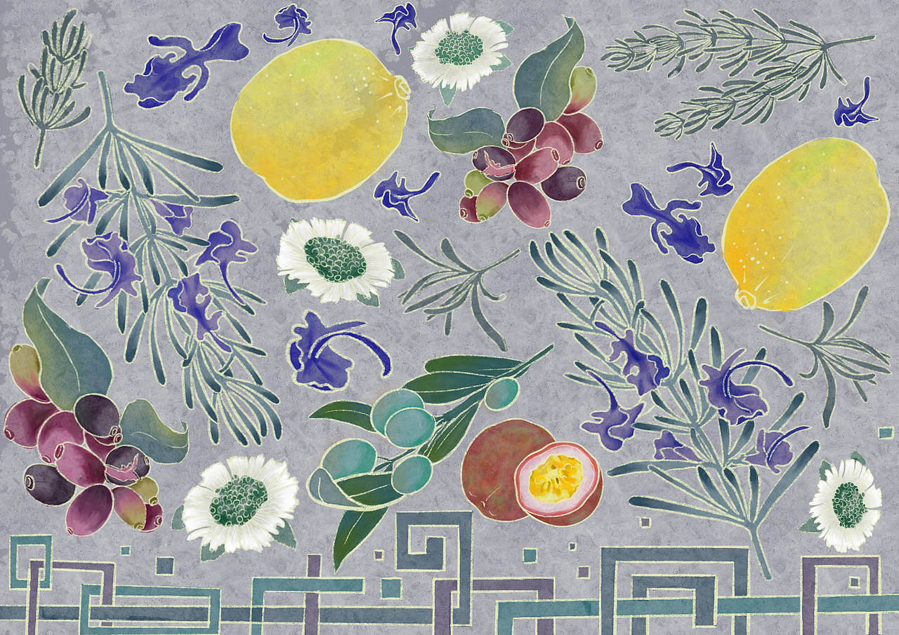 百年润发包装插画设计（图ZMjYwOTEyNzYw） - 包装 - 站酷设计师魔幻滴灿灿原创素材 - 站酷ZCOOL