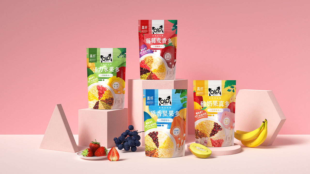 麦片包装设计