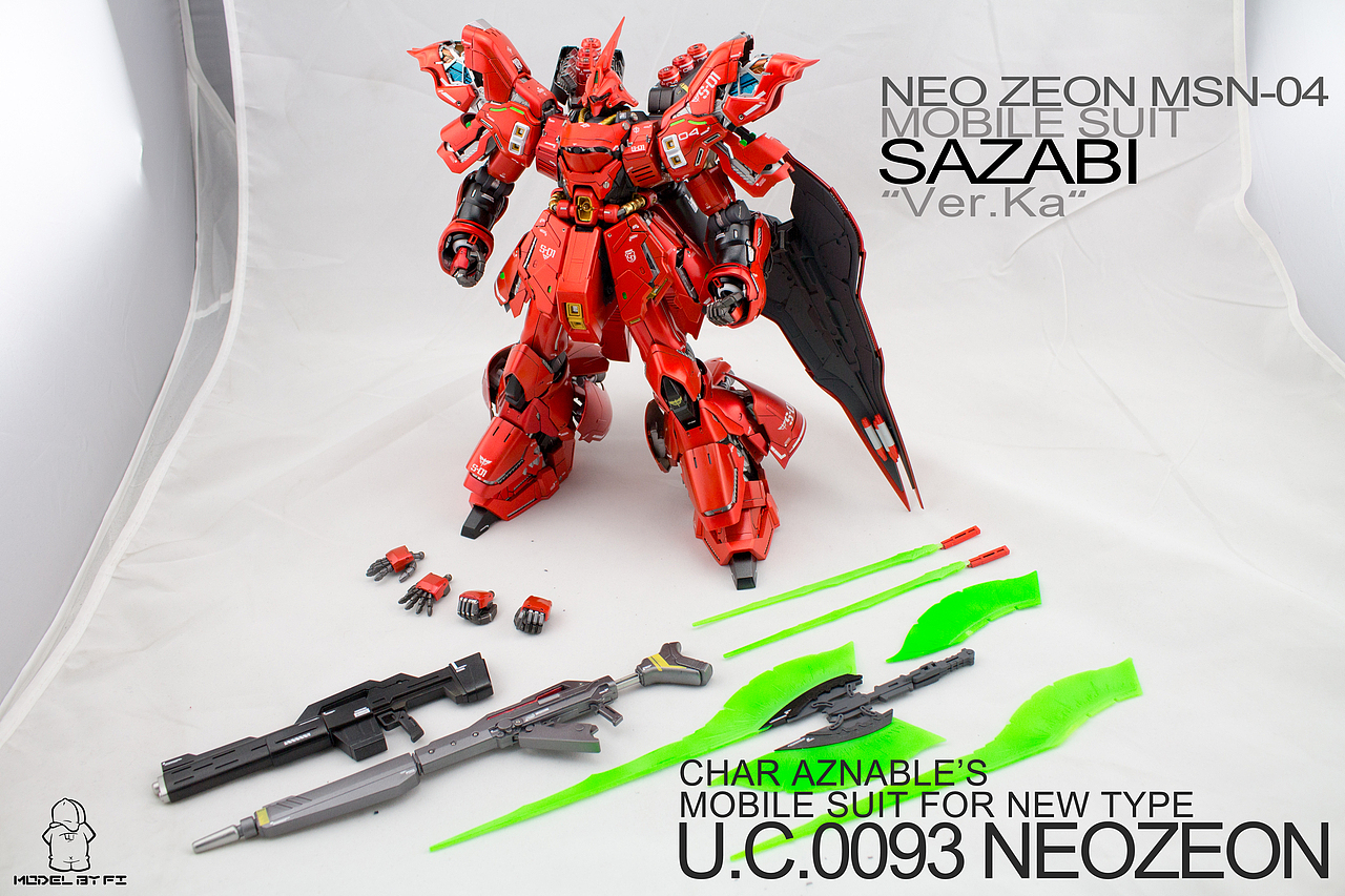 【珠海节操高端模型技术】MG沙扎比卡版+GK改件（图ZMzg1NDkyOTI=） - 手办/模玩 - 站酷设计师pigpigfi原创素材 - 站酷ZCOOL