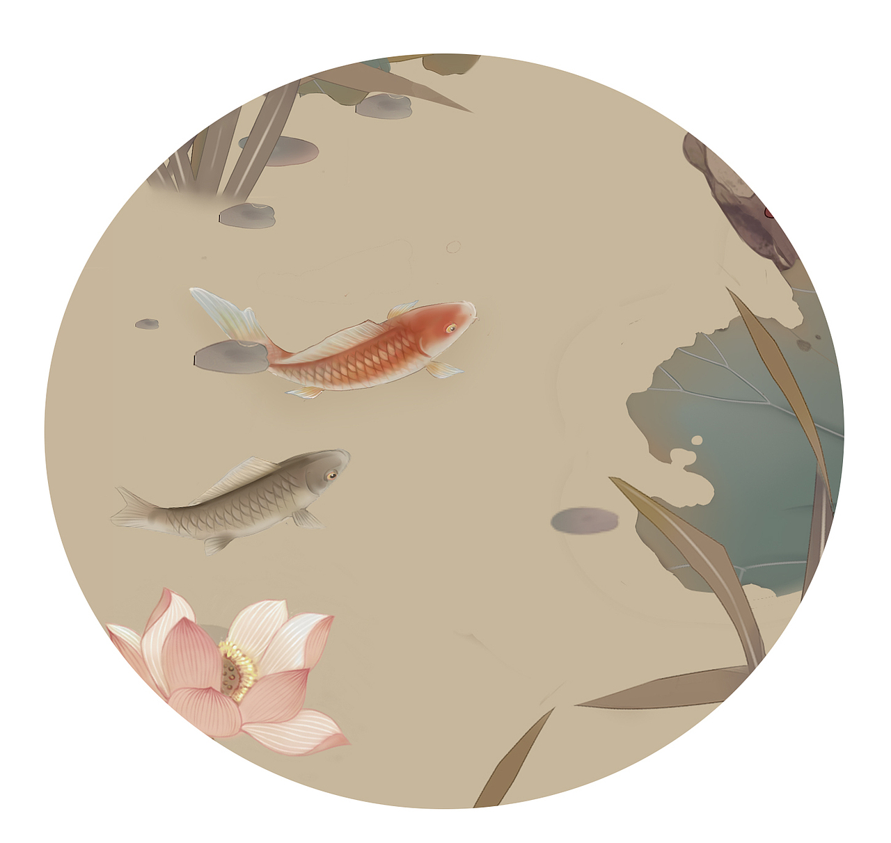 莲香（图ZMjIzMzQyOTg0） - 艺术插画 - 站酷设计师不二意先生原创素材 - 站酷ZCOOL