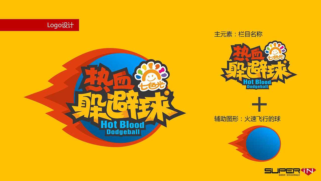 卡酷热血躲避球栏目包装设计