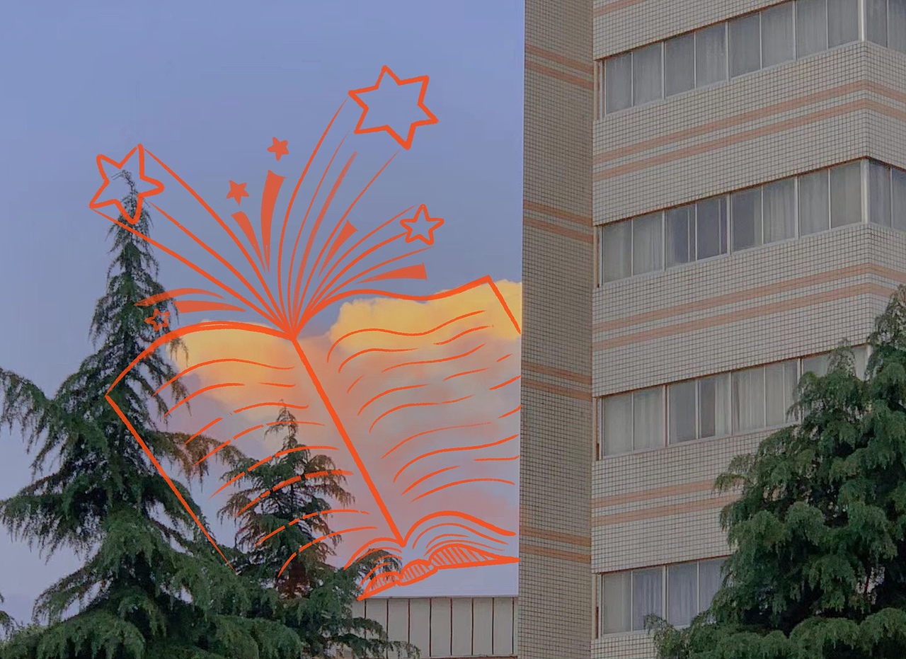 武漢的云（湖工大視角的云朵朵）（圖ZMjU1MDA3MTEy） - 新銳潮流插畫 - 站酷設(shè)計(jì)師黑狗阿凡達(dá)原創(chuàng)素材 - 站酷ZCOOL