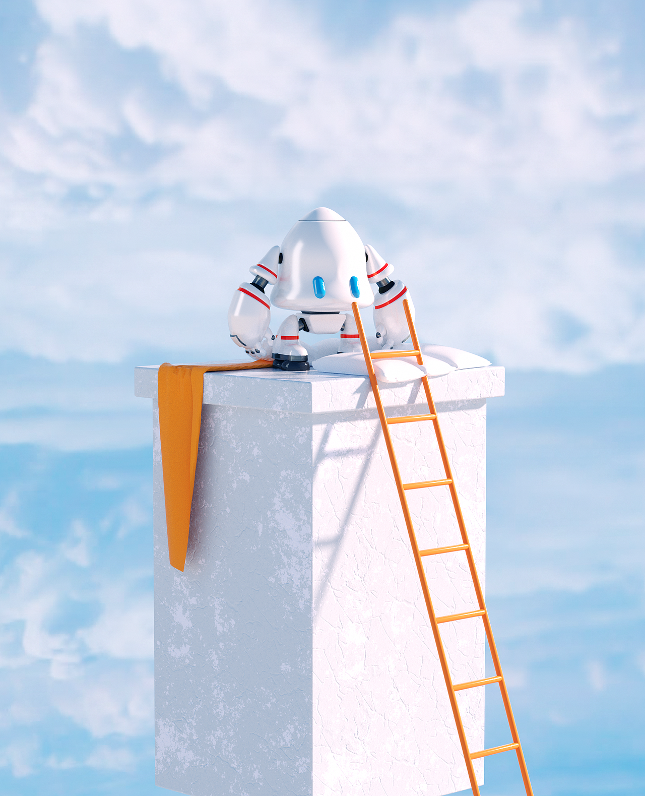 中國航天長征五號IP形象設(shè)計——胖五（圖ZMzIyMjc1NDg0） - IP形象 - 站酷設(shè)計師CGnature原創(chuàng)素材 - 站酷ZCOOL