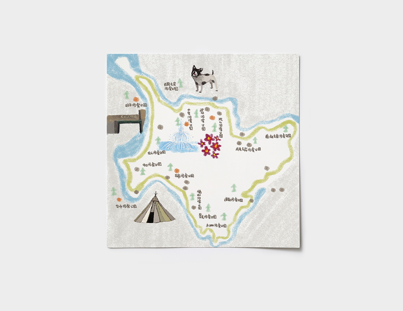 Aoi-台湾美食地图（图ZMzE2NzMyODQ=） - 商业插画 - 站酷设计师aoi___原创素材 - 站酷ZCOOL