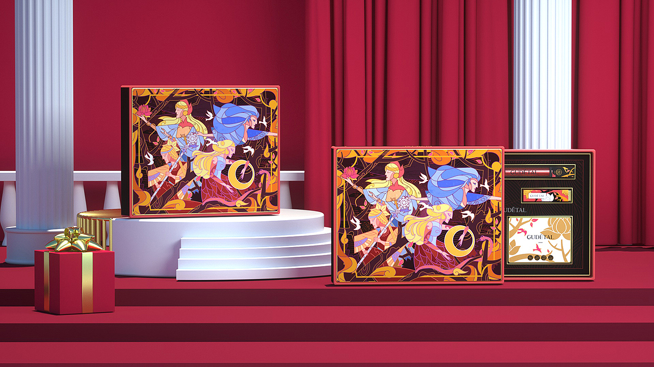 GUDÉTAL×卢帅 | 看你一眼，便知四季（图ZMTg0MDcyMTky） - 品牌 - 站酷设计师卢帅品牌设计原创素材 - 站酷ZCOOL