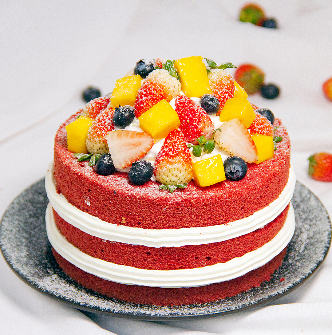 红丝绒裸蛋糕-推文/详情页|平面|海报|oo波妞oo - 原创作品 - 站酷