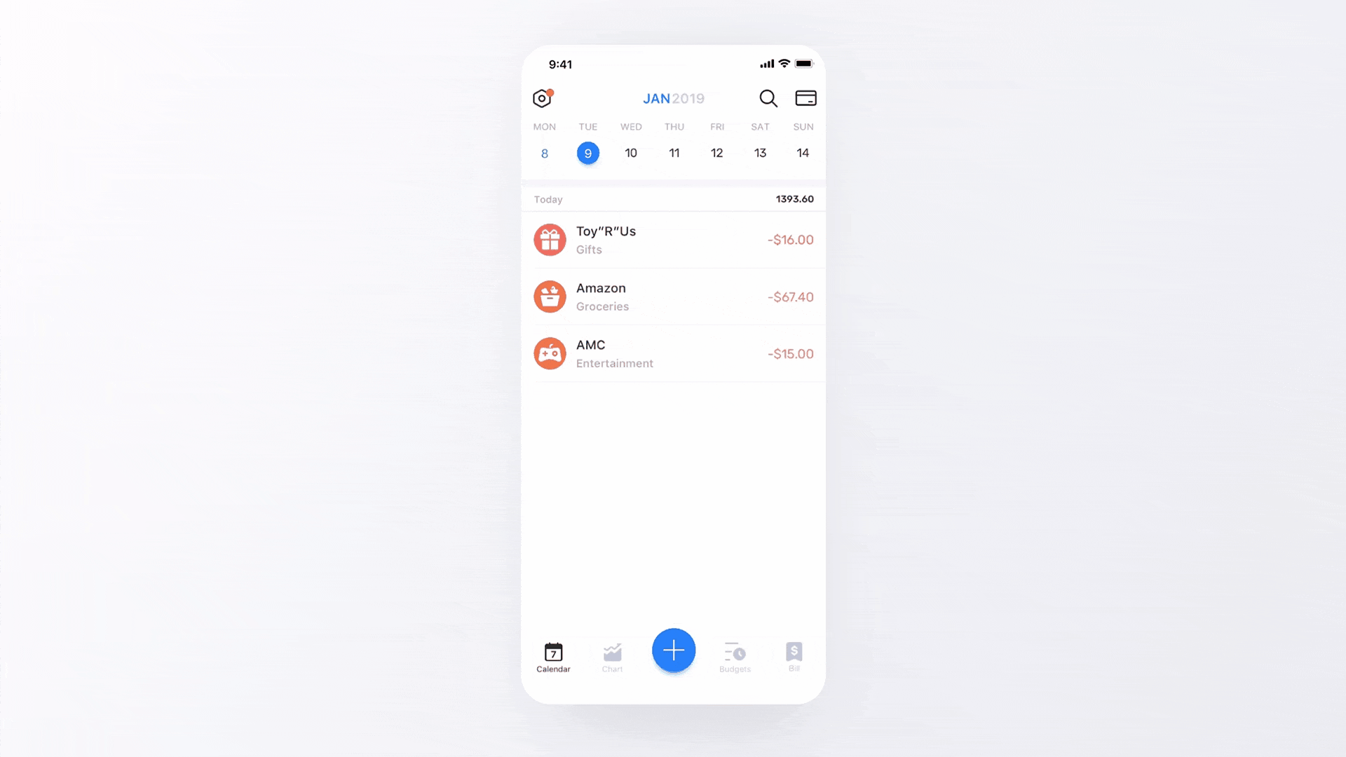 Pocket Expense-财务类记账APP设计（图ZMTg1NTg3NTYw） - APP界面 - 站酷设计师小黑先生丿原创素材 - 站酷ZCOOL