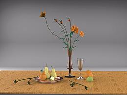 3d建模靜物展示