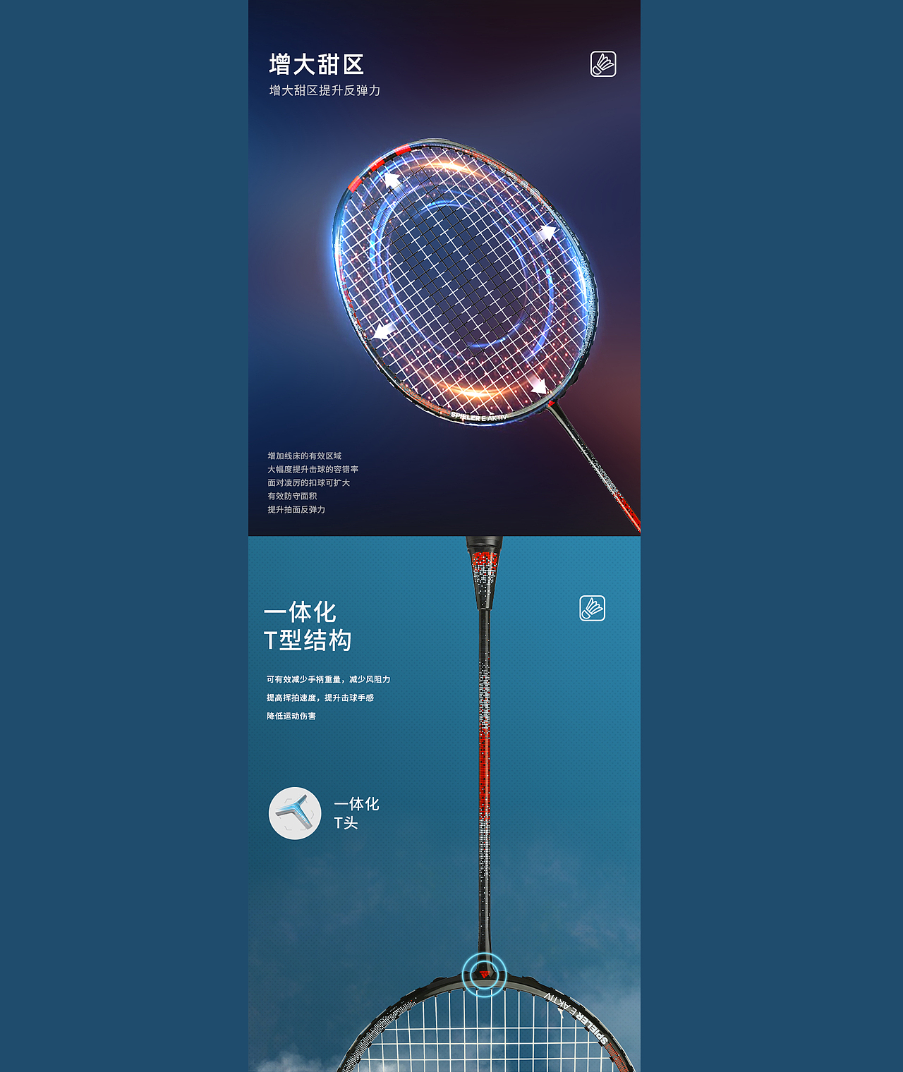 阿迪达斯羽毛球系列详情x2（图ZMjMzMzY2ODEy） - 电商 - 站酷设计师早川先生原创素材 - 站酷ZCOOL