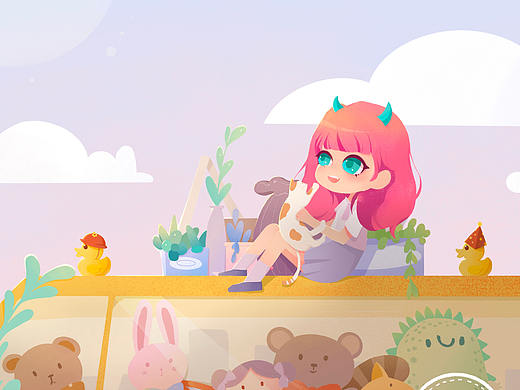 MILA的世界（個(gè)人主頁-ZNDY4OTA1NjA=） - 創(chuàng)作習(xí)作 - 站酷設(shè)計(jì)師火鍋hotpot原創(chuàng)素材 - 站酷ZCOOL