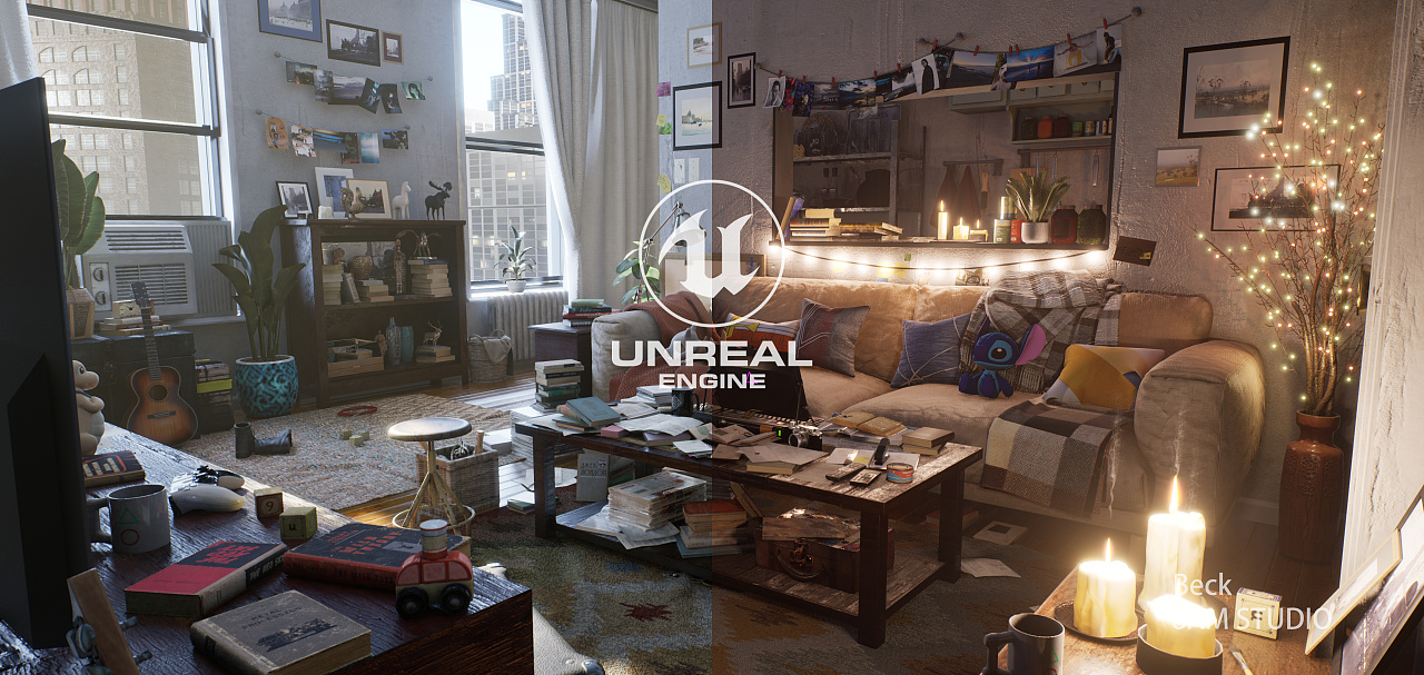 sweethome虚幻4cg影视级别渲染