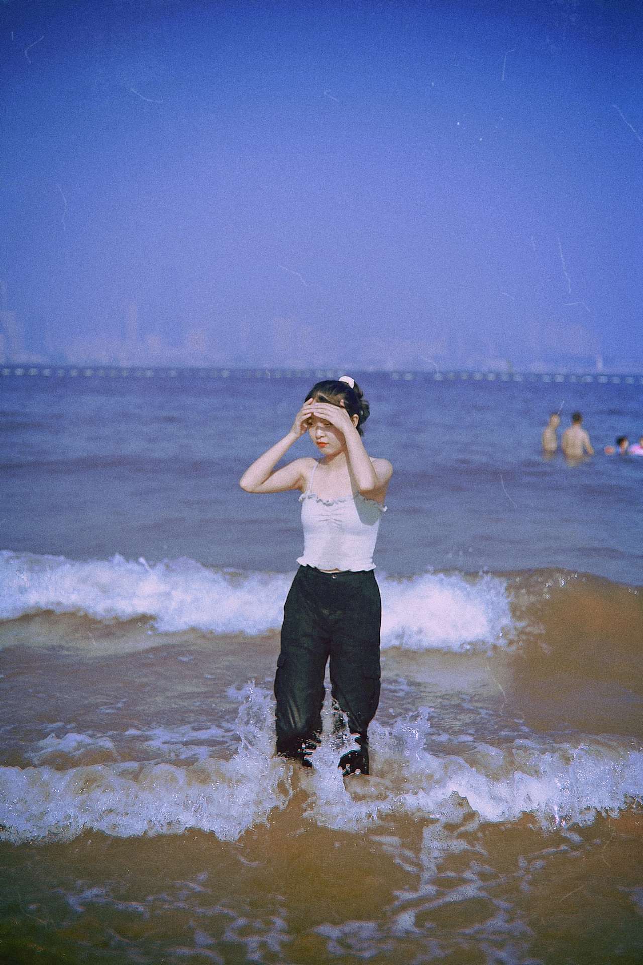 夏天的海（图ZMjIzODgxNzky） - 人像摄影 - 站酷设计师跳跃的米豆原创素材 - 站酷ZCOOL