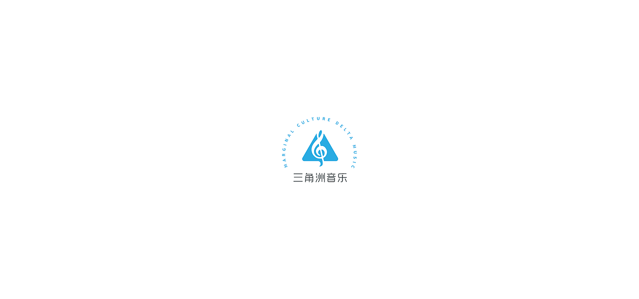 三角洲音乐 logo&公众号