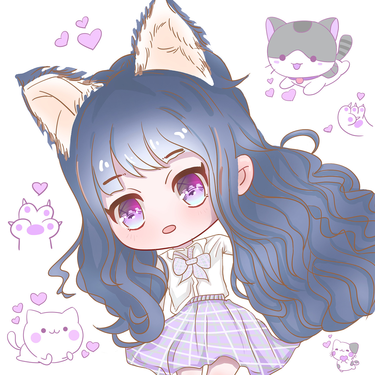 猫小姐|插画|创作习作|忔凢 - 原创作品 - 站酷 (zcool)