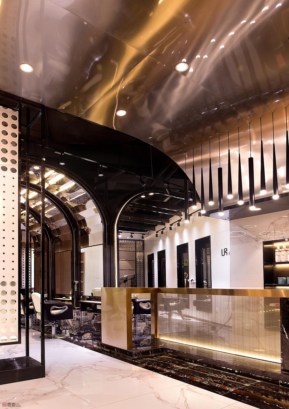 Did鼎点室内设计 Ur Salon 美发沙龙空间 原创作品 站酷 Zcool