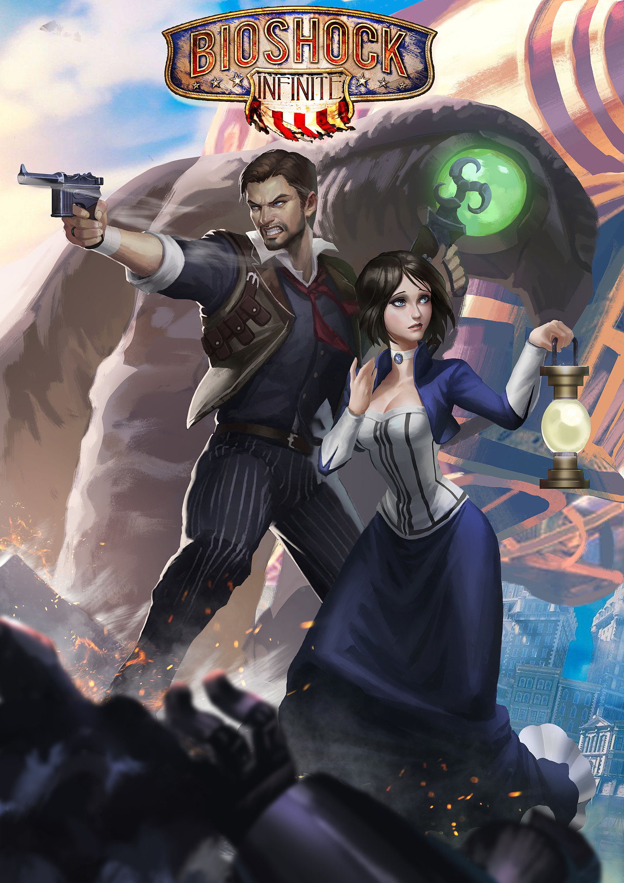 bioshock booker&elizabeth