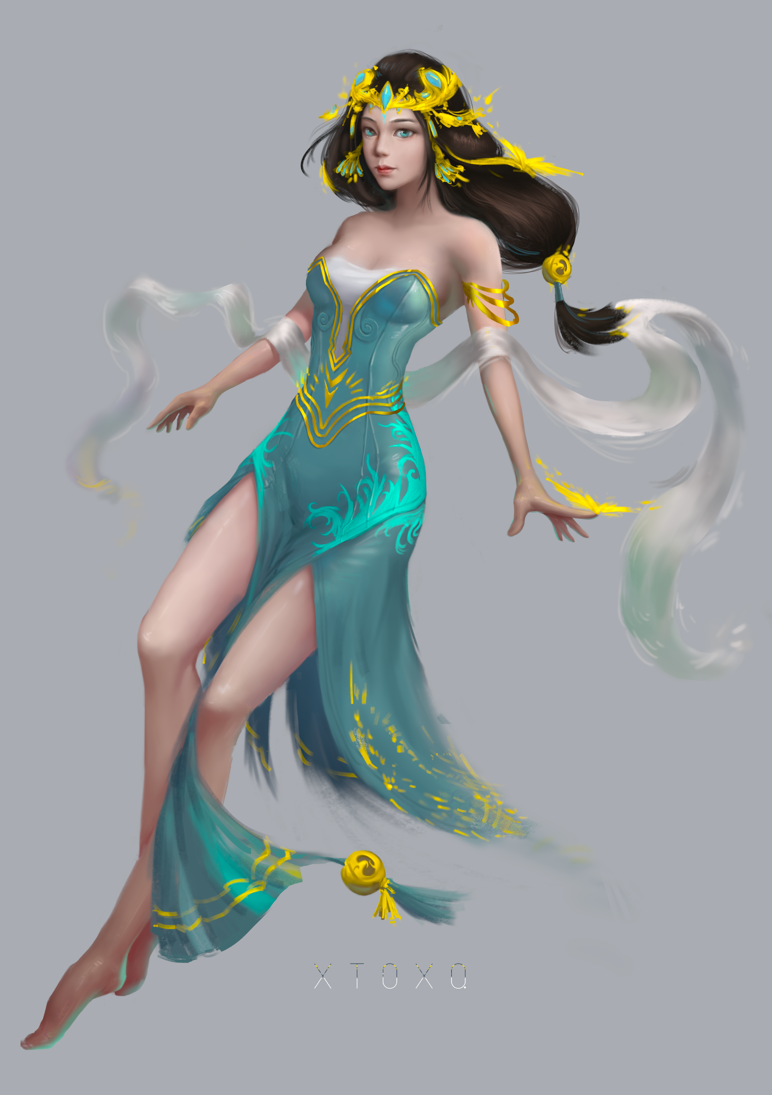 人物设计(一)|插画|概念设定|七小栈xtoxq - 原创作品 - 站酷 (zcool)