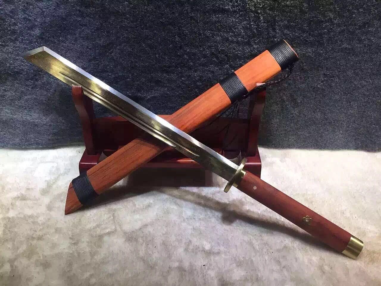 刀剑花纹钢锦衣卫佩刀黄金版