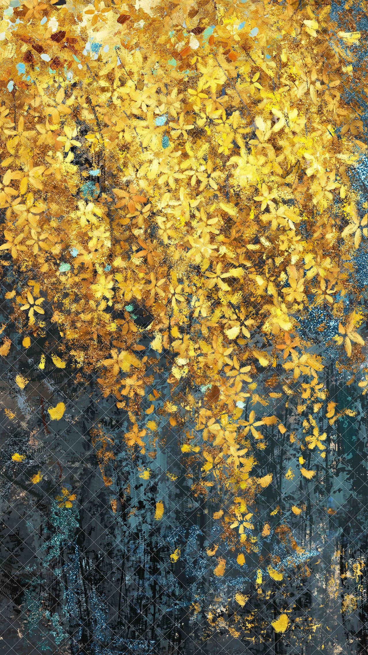 花卉装饰画（图ZMTE1NzYyNTEy） - 艺术插画 - 站酷设计师墙角呆瓜原创素材 - 站酷ZCOOL