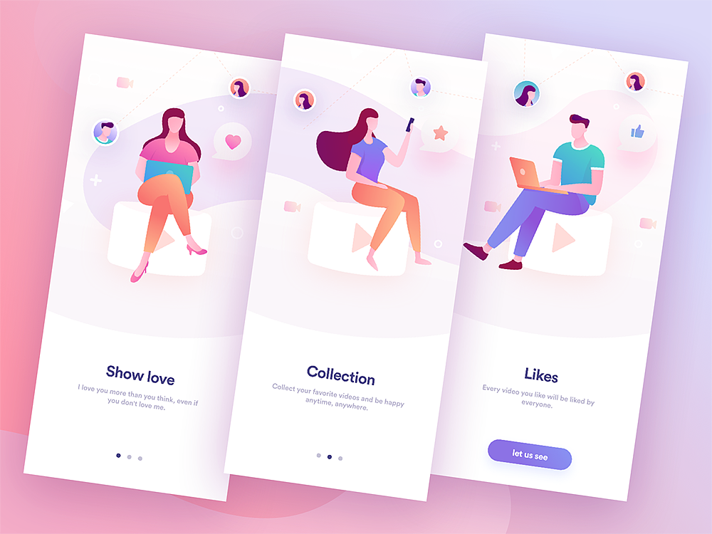 2019年下半年UI界面（图ZMTkwNzYyMjAw） - APP界面 - 站酷设计师RaDesign团队原创素材 - 站酷ZCOOL