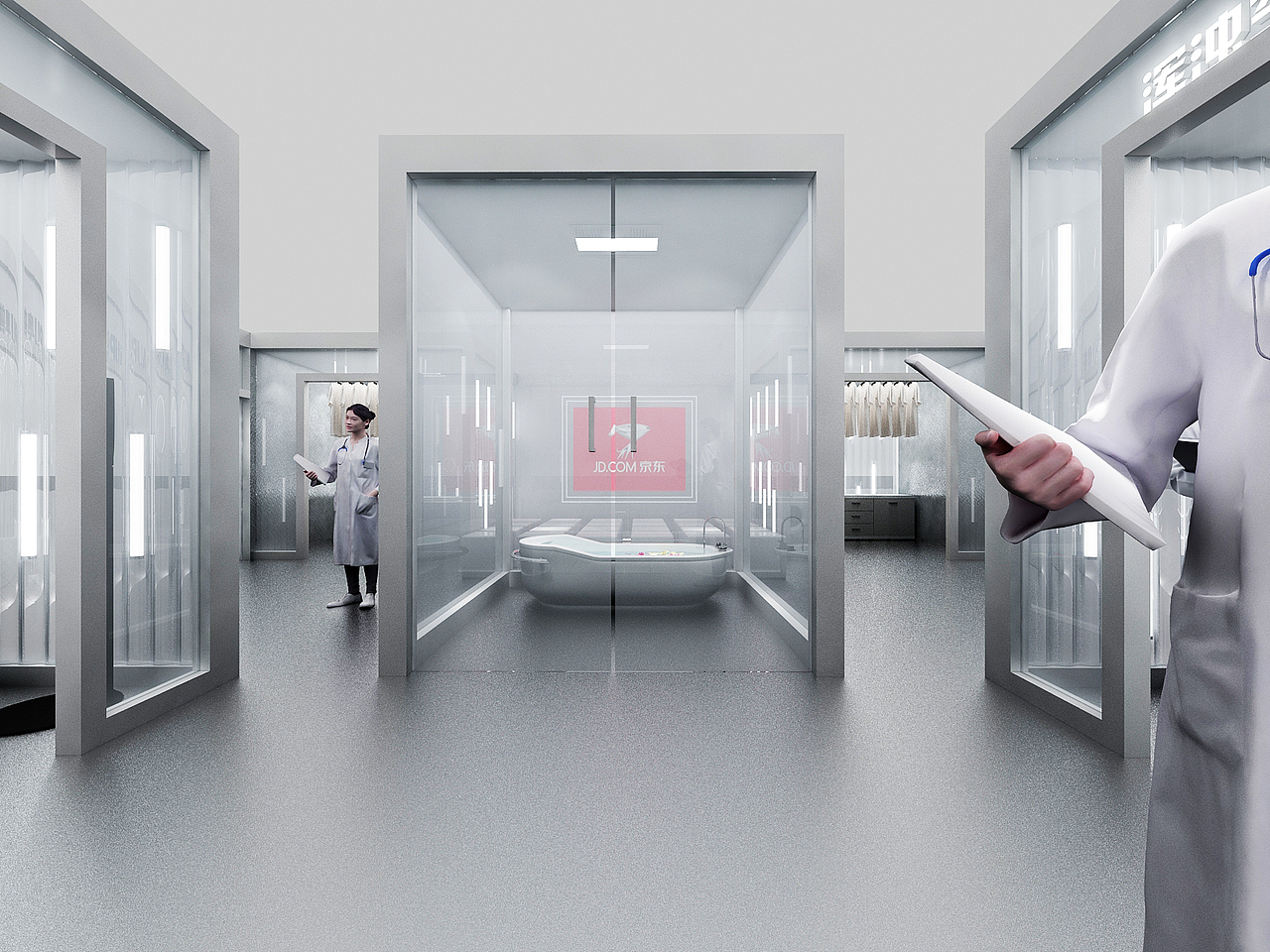 京东快闪店（图ZMjY1ODA0NDA4） - 其他三维 - 站酷设计师Fing_原创素材 - 站酷ZCOOL