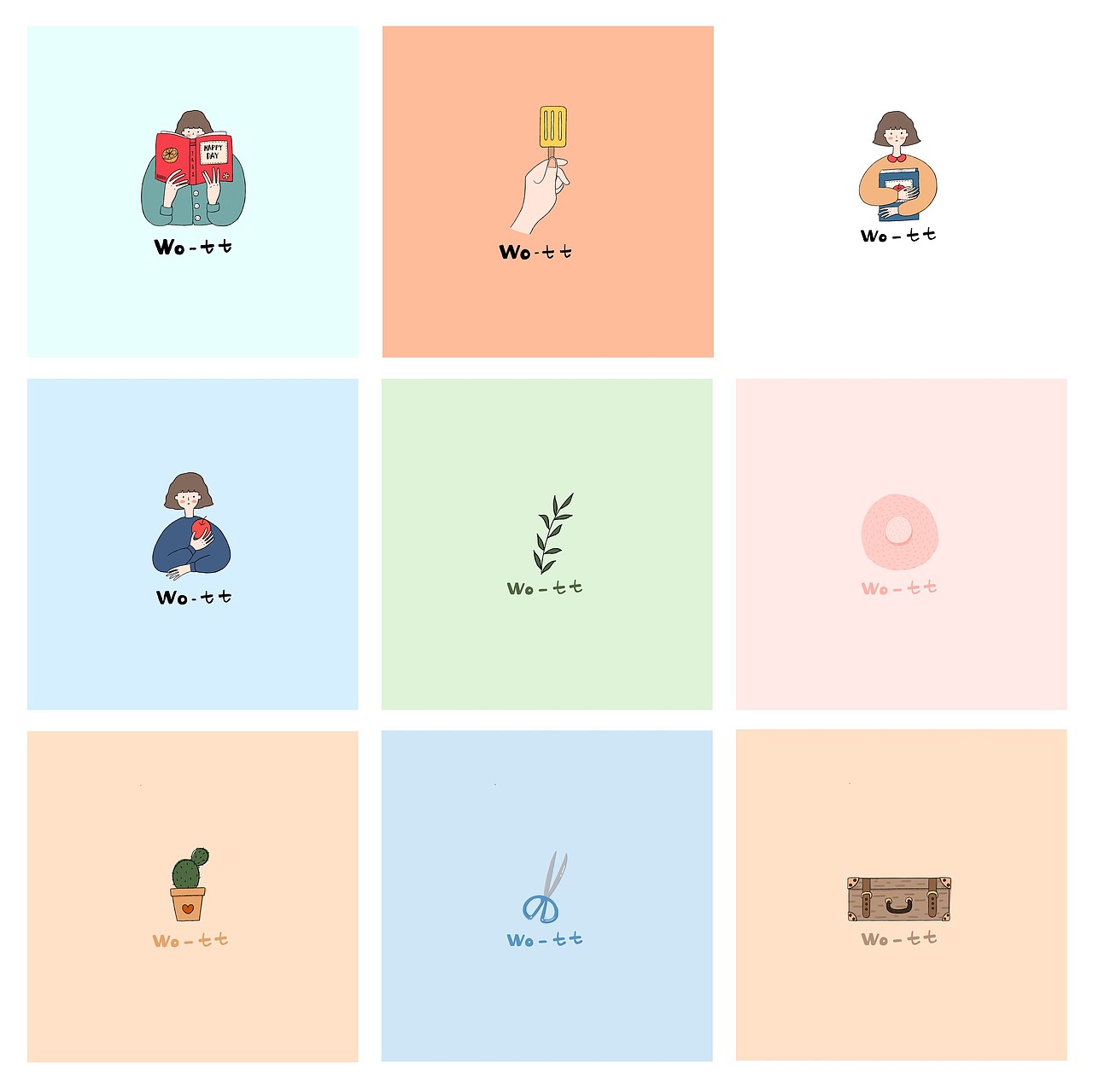 2018年终总结(图ZMTQ0ODQxMzEy) - 商业插画 - 站酷设计师青个蛋子原创素材 - 站酷ZCOOL
