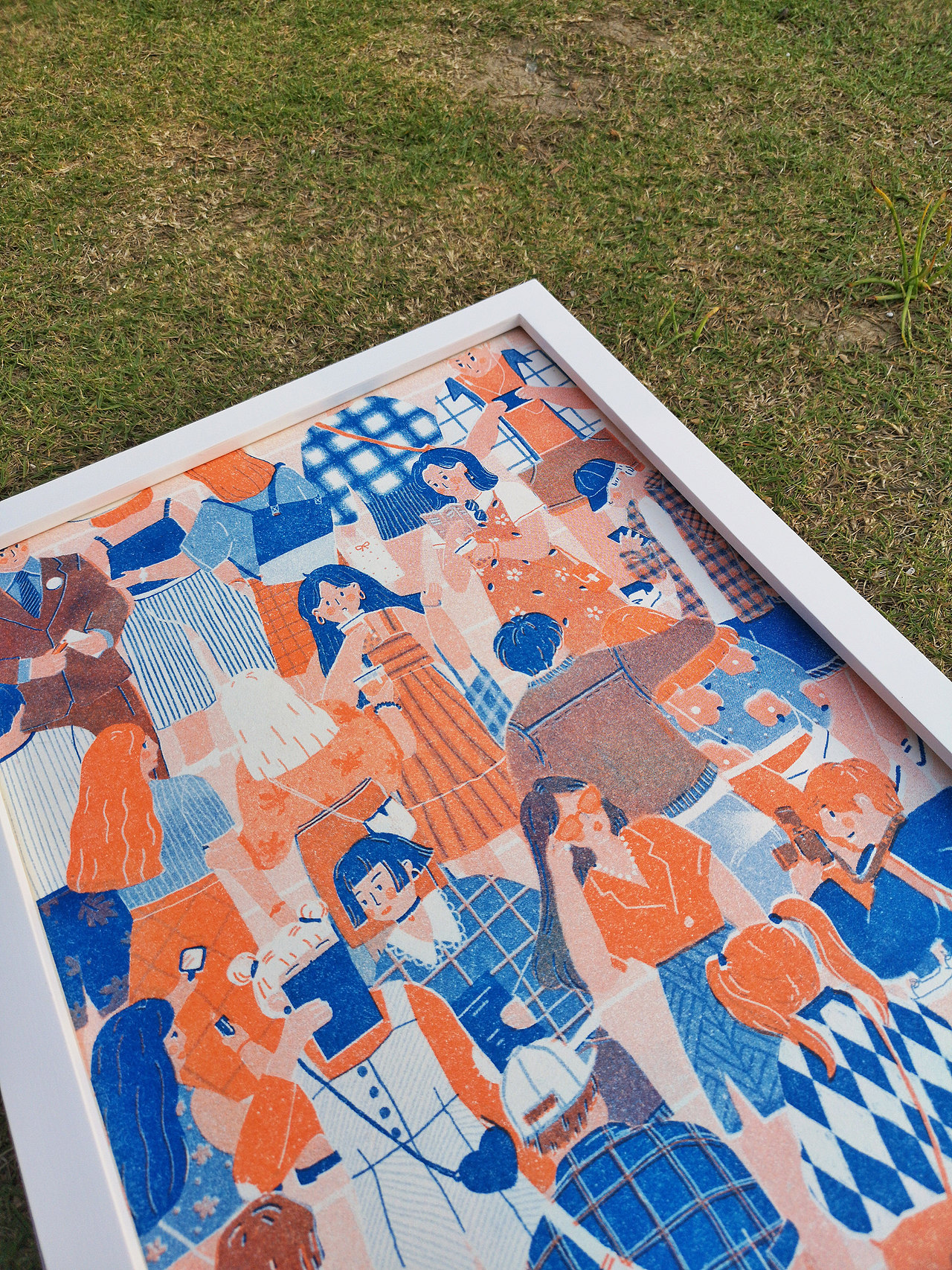 2019人从众系列插画 x RISOGRAPH（图ZMTk1MTc5MDc2） - 概念设定 - 站酷设计师AIJIA奶茶佳原创素材 - 站酷ZCOOL