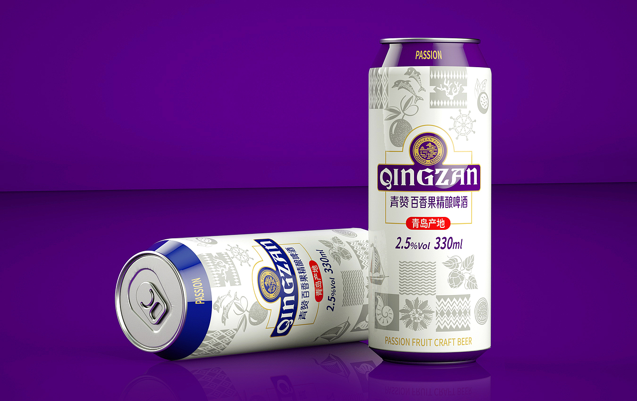 BAIXIANGGUO百香果——青赞果啤（图ZMjkwNzgzNjgw） - 包装 - 站酷设计师SN独立品牌设计原创素材 - 站酷ZCOOL