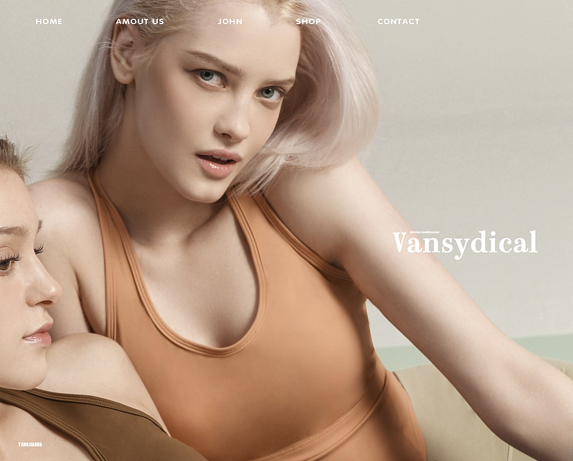 健身瑜伽服拍摄 |女外模