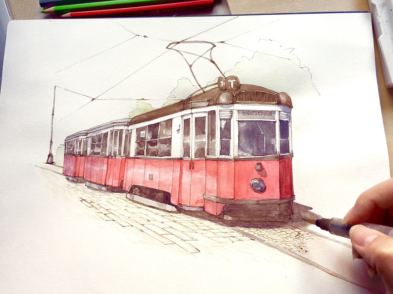 画笔下的电影世界