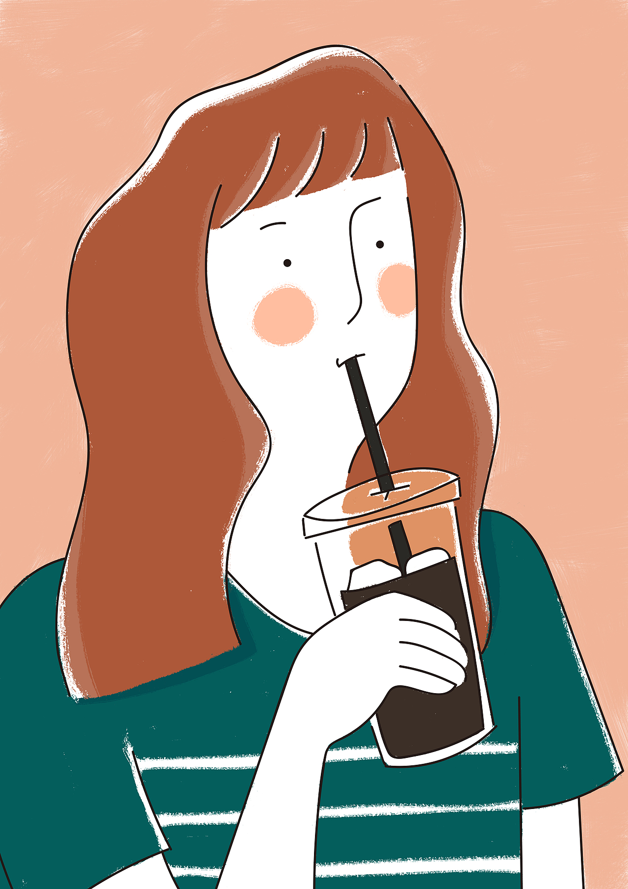 头像插画肖像练习