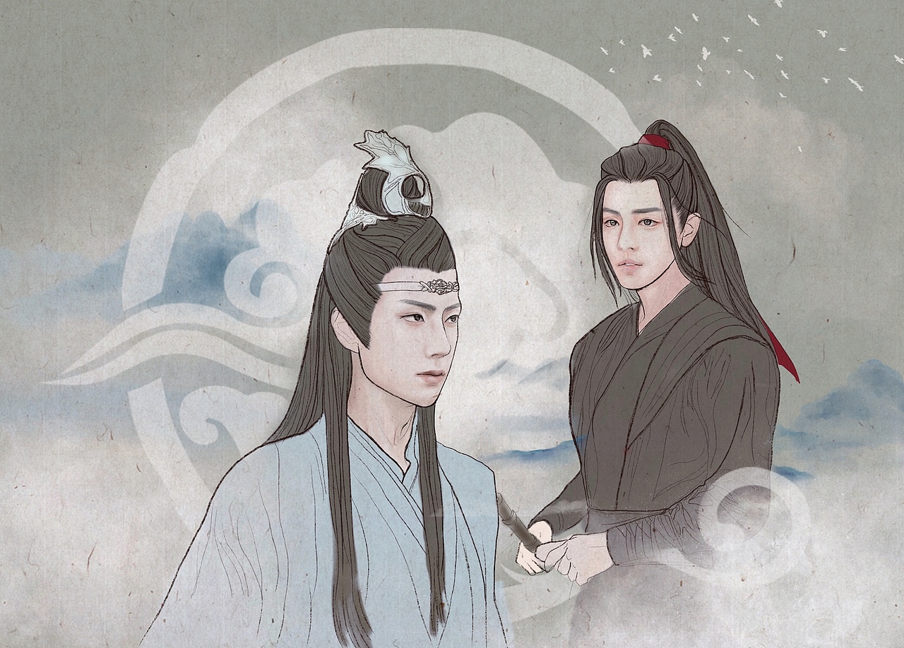 陈情令剧版临摹