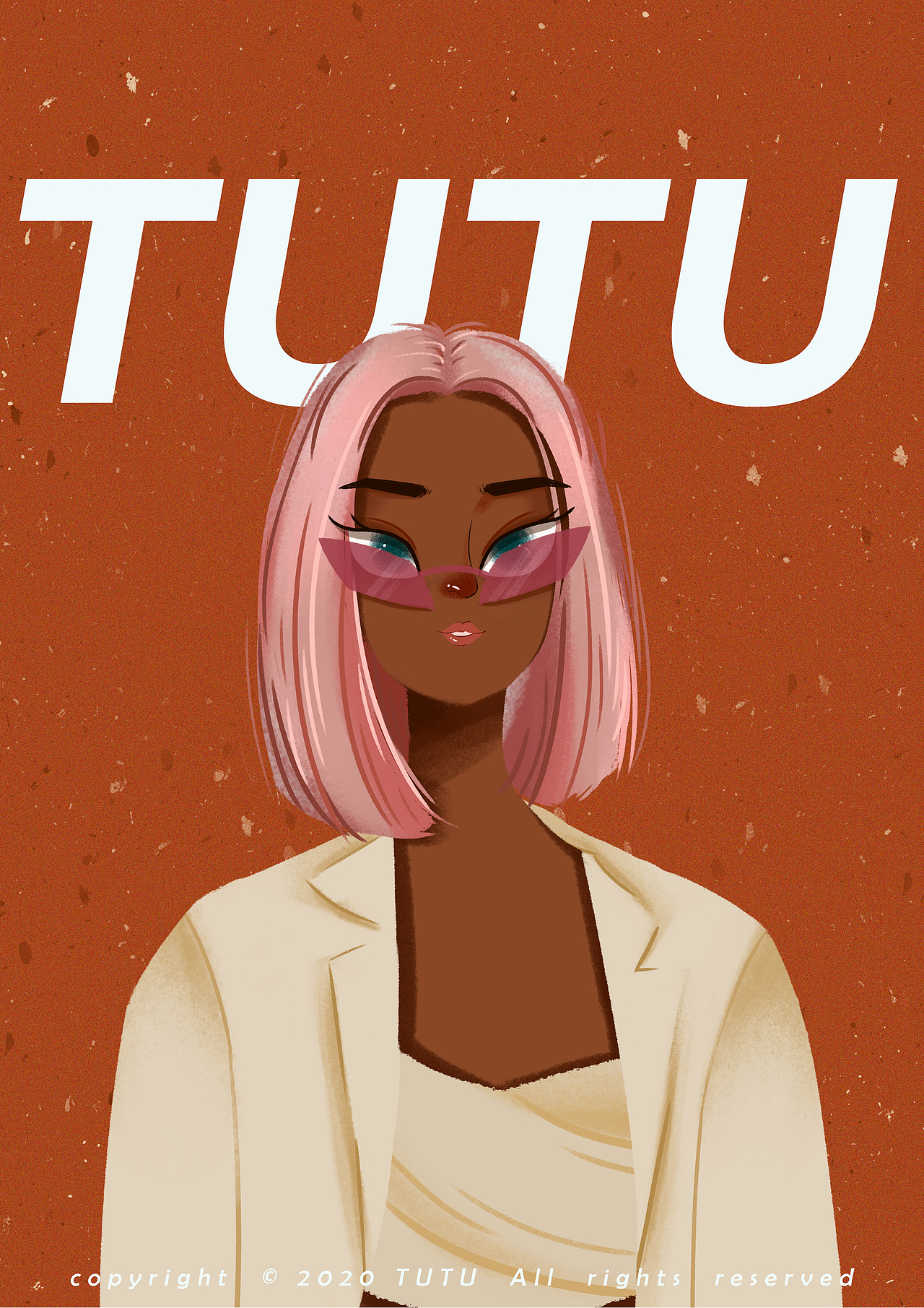 原创插画|欧美风人物系列