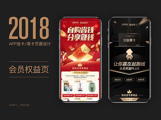 金卡/黑卡 会员权益页两枚