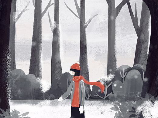 我是一个在黑暗中大雪纷飞的人