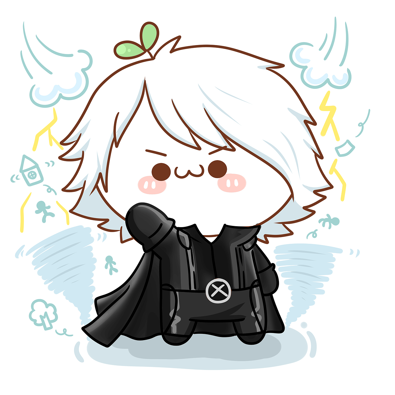 头像长草颜团子团子终于不裸奔了x战警团等你来战9p