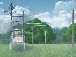 有一片天空值得我反復(fù)去畫(huà)！