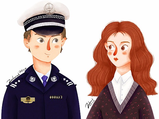 警察叔叔和他的女朋友