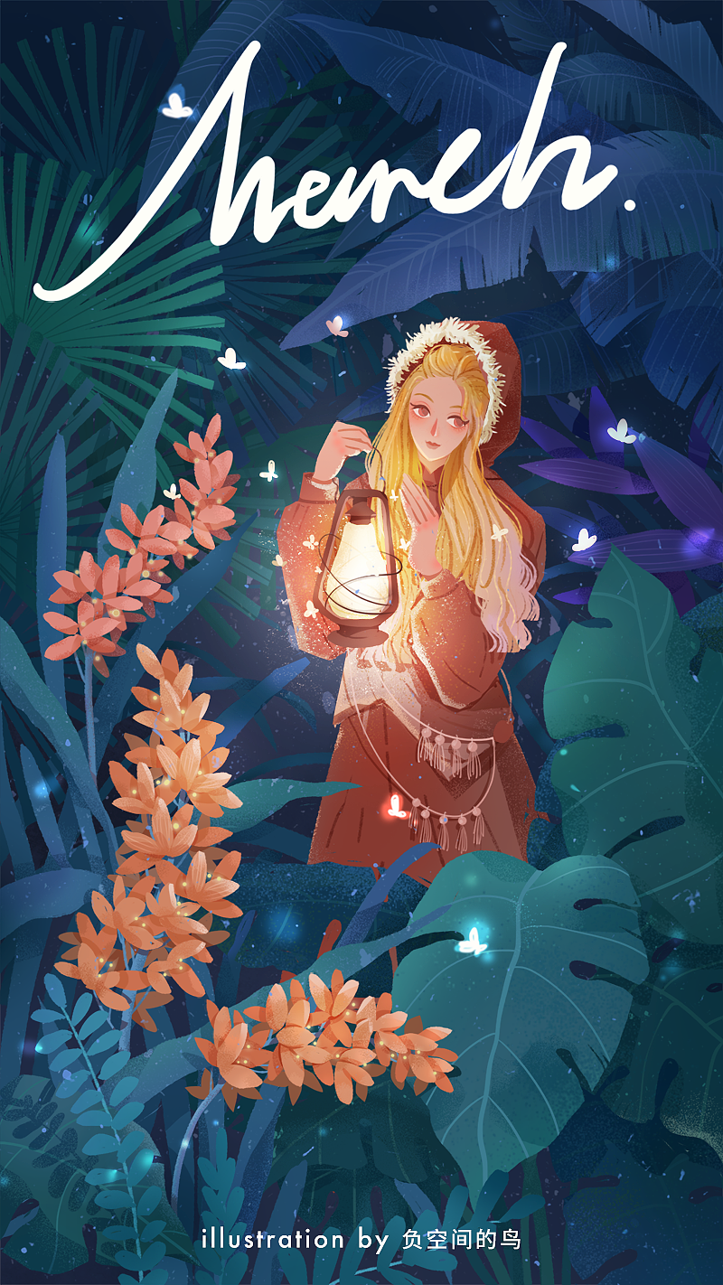 三月 (附小步骤)（图ZMTA2NDkwMDMy） - 创作习作 - 站酷设计师负空间的鸟原创素材 - 站酷ZCOOL
