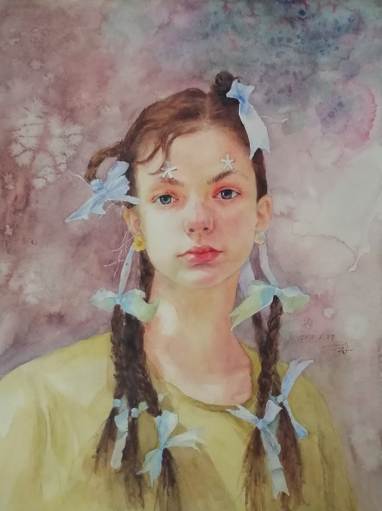 水彩人物练习2（图ZMjYyOTgzOTY4） - 绘画 - 站酷设计师南鸽原创素材 - 站酷ZCOOL