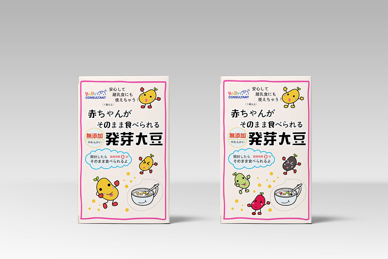 宝宝辅食豆豆包装