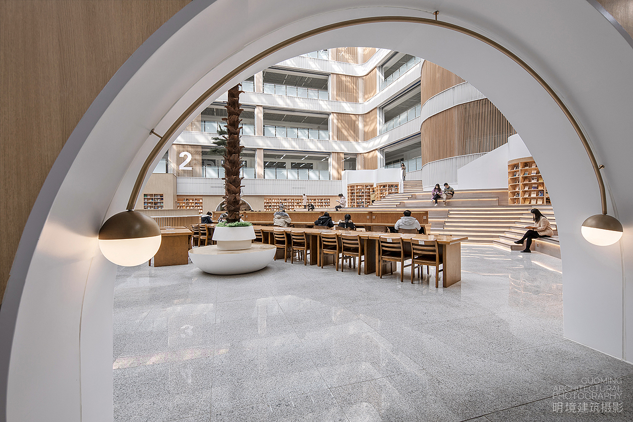 商丘学院图书馆（图ZMjM4OTE4Mzg0） - 环境/建筑摄影 - 站酷设计师明境建筑摄影原创素材 - 站酷ZCOOL
