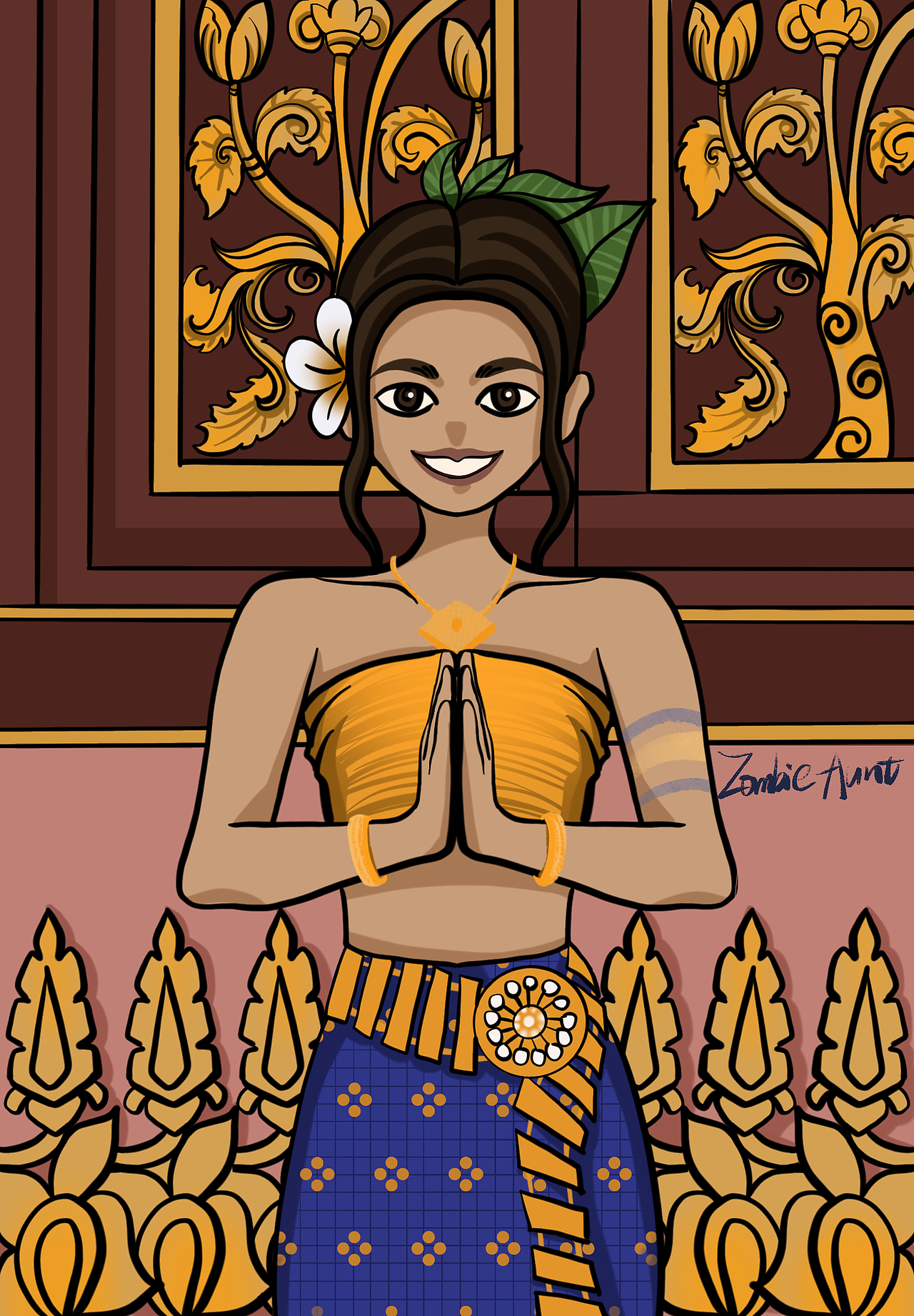 插画|概念设定|丧尸阿姨007_原创作品-站酷(zcool)