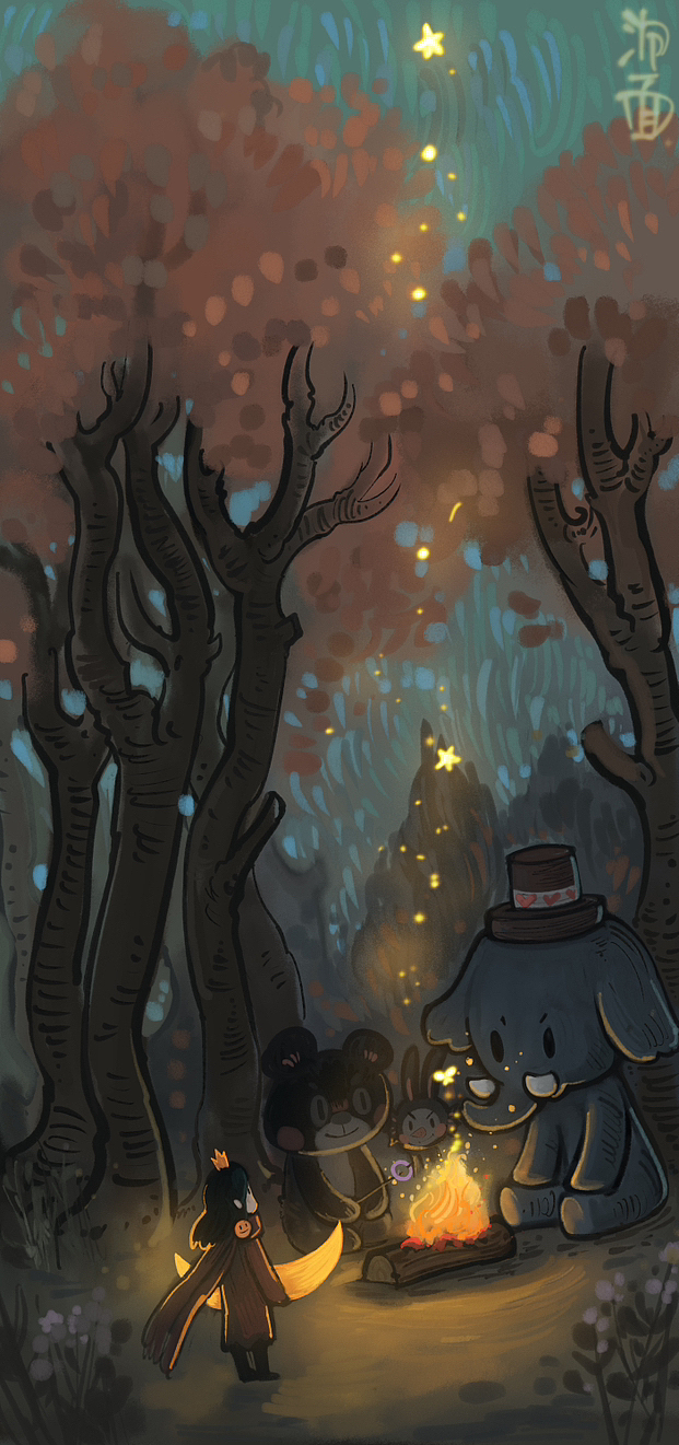 小公主的大冒险（图ZMzUyNTczMjM2） - 绘画 - 站酷设计师还是一碗泡面原创素材 - 站酷ZCOOL